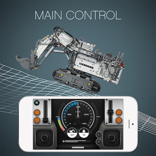 LEGO 乐高 Technic 机械系列 42100 Control+ Liebherr R 利勃海尔R 9800 挖掘机– 8折优惠！