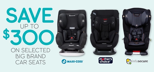母婴网站 BabyBunting：Britax、Maxi-Cosi 等品牌精选安全座椅 - 最高直降0！