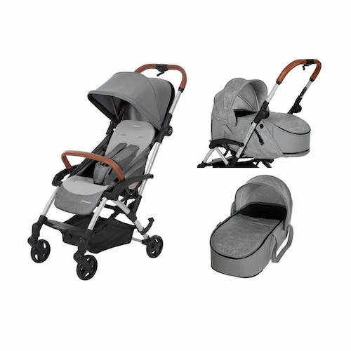 Maxi-Cosi Laika 可折叠婴儿推车 + 手提式婴儿床 – 低至3折优惠！