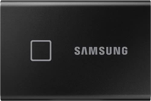 Samsung  三星 T7 Touch 移动固态硬盘 500GB USB3.2 Type-C – 7折优惠！