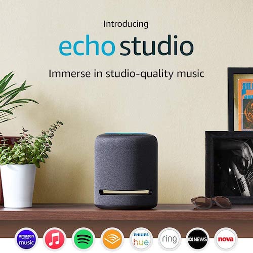 Amazon 亚马逊 Echo Studio 智能音箱 – 7折优惠！