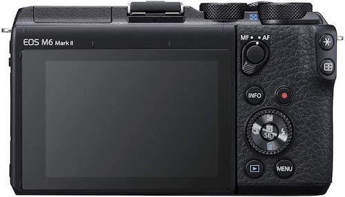 佳能 Canon EOS M6 Mark II 微单相机 无反相机套机（EFM 15-45mm f/3.5-6.3mm）- 8折优惠！