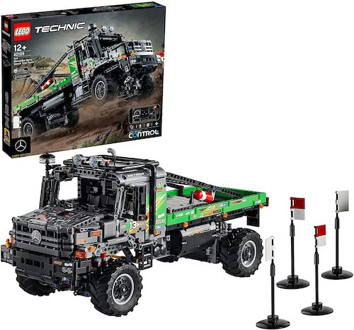LEGO 乐高 科技系列 42129 4×4梅赛德斯奔驰 Zetros 越野卡车 – 7折优惠！