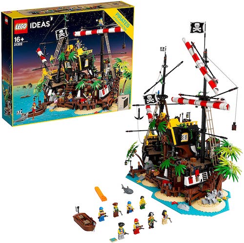 Lego 乐高 Ideas 21322 梭鱼湾黑梭鱼号海盗船沉船 - 8折优惠！