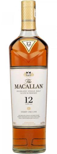 The Macallan 麦卡伦 12年 单一麦芽苏格兰威士忌 Sherry Oak 700ml – 8折优惠！