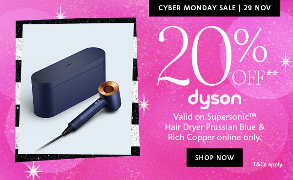 Dyson 戴森 Supersonic 高颜值电吹风 HD07 蓝色礼盒款 – 8折优惠！