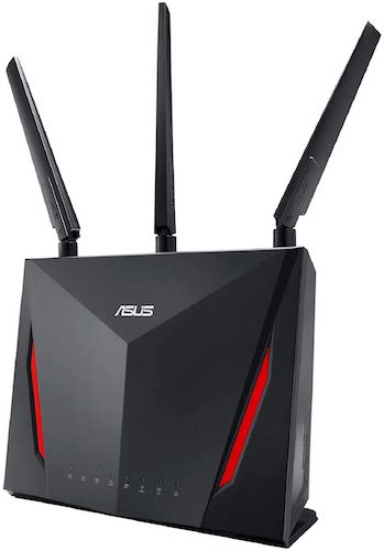 ASUS 华硕 RT-AC86U 2900M双频千兆无线路由器 支持AiMesh – 7折优惠！