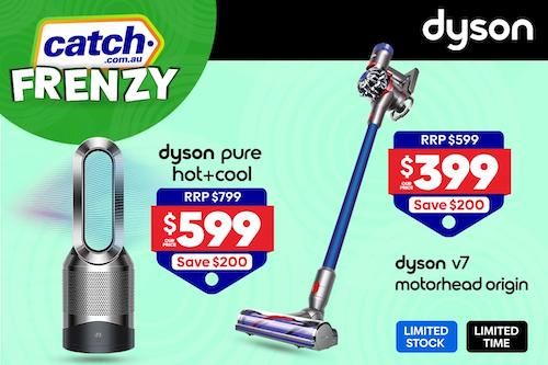 Catch：戴森 Dyson 品牌吸尘器、无叶风扇等商品限时特卖 – 最高直降$200！