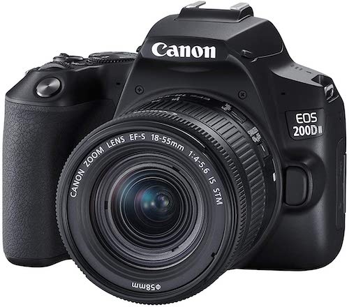 Canon 佳能 DSLR EOS 200D Mark II 单反数码相机 – 6折优惠！