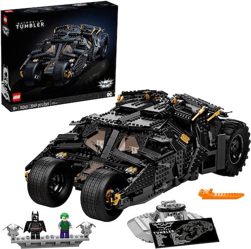 LEGO 乐高 76240 Batmobile Tumbler Car 暗黑骑士蝙蝠侠战车 – 75折优惠！