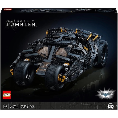 LEGO 乐高 76240 Batmobile Tumbler Car 暗黑骑士蝙蝠侠战车 – 7折优惠！