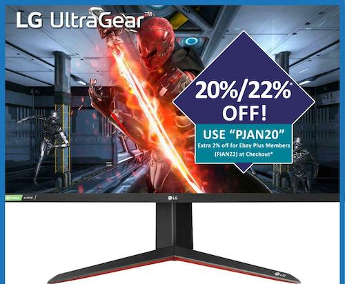 LG  27GN850 UltraGear 27英寸2K 144Hz 电竞显示器 – 8折优惠！