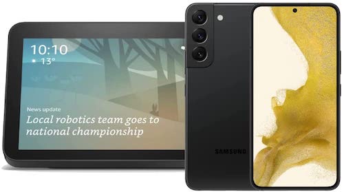 (Amazon Pre-Order Offer) Samsung 三星 Galaxy S22 5G手机 8GB+128GB – 87折优惠！