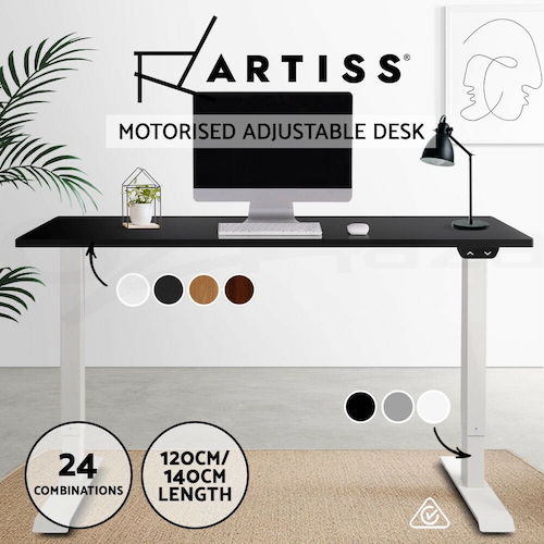 Artiss 电动可调节办公桌 电脑桌 站坐两用 – 5折优惠！