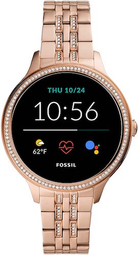 Fossil Gen 5E 触屏智能手表 玫瑰金 – 低至4折优惠！