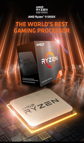 AMD 锐龙 Ryzen 9 5950X CPU处理器 – 9折优惠！