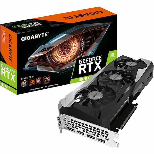 Gigabyte 技嘉 GeForce RTX3070Ti Gaming OC 8GB GDDR6X 电竞独立显卡 – 8折优惠！
