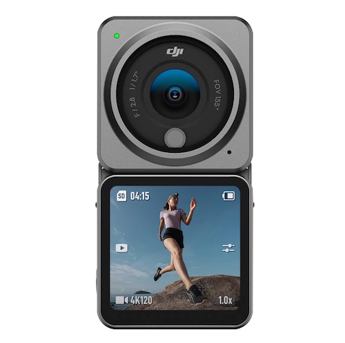 DJI 大疆 Action 2 Dual-Screen Combo 灵眸运动相机 小型模块磁吸摄像机 4K Vlog – 7折优惠！
