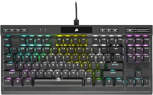 CORSAIR 美商海盗船 K70 RGB 游戏机械键盘 Cherry红轴 – 7折优惠！