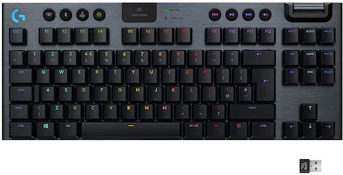 Logitech 罗技 G915 TKL 超薄无线游戏机械键盘 RGB – 6折优惠！
