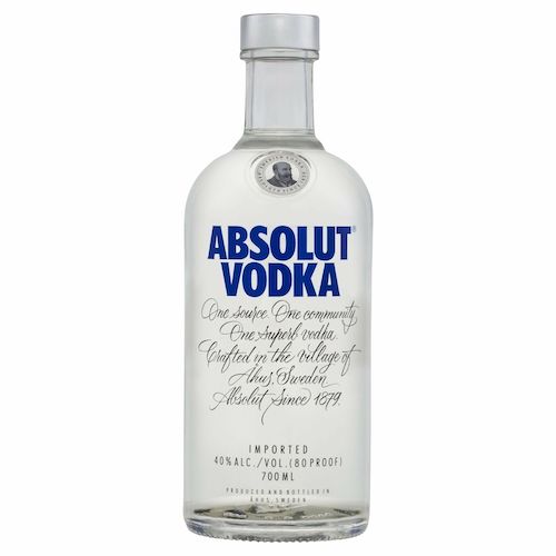 Absolut Vodka 绝对伏特加 原味 700mL装 – 7折优惠！