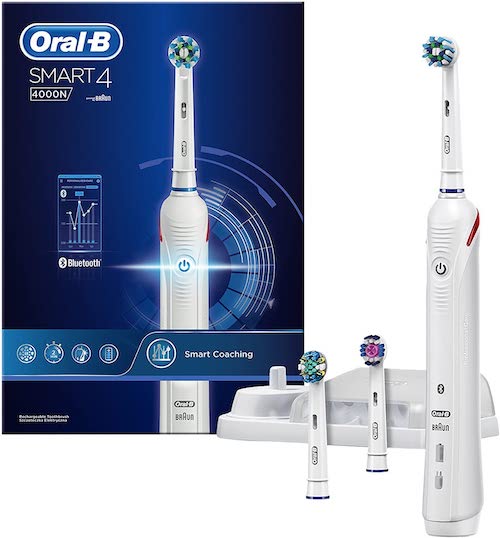 博朗 Oral-B SMART 4 4000 智能电动牙刷 – 3折优惠！