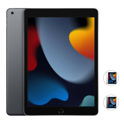 Apple 苹果 iPad 9th Gen Wi-Fi 10.2英寸平板电脑 2021款 256GB – 9折优惠！