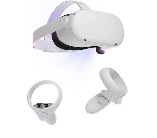 Meta Quest 2 无线头戴式VR一体机 + Amazon  Gift Card – 7折优惠！