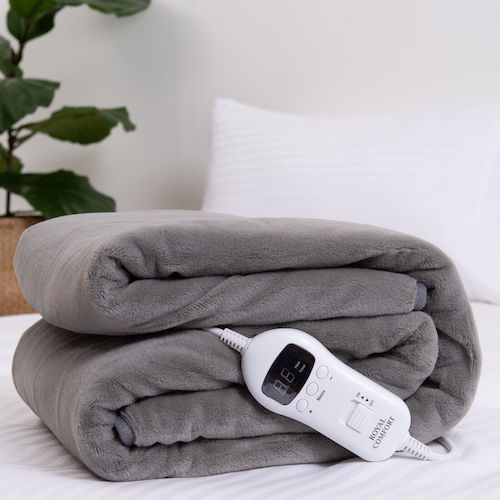 Royal Comfort  人造皮革可机洗 双面电热毯 – 3折优惠！