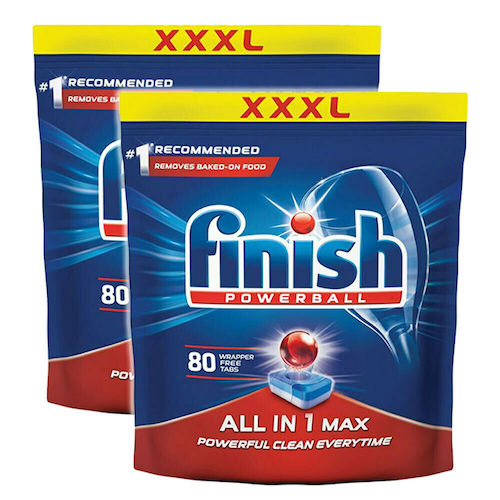 Finish 亮碟 All-in-1 Max 洗碗机专用洗涤块 160块 – 3折优惠！