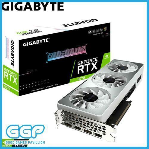 技嘉 Gigabyte GeForce RTX3070 VISION OC 独立显卡 雪鹰 8GB GDDR6 – 8折优惠！