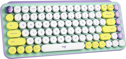 Logitech 罗技 POP Keys 85键 无线机械键盘 Emoji键 – 6折优惠！