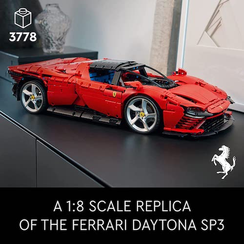 LEGO 乐高 Technic科技系列 42143 法拉利超跑 Daytona SP3 – 8折优惠！