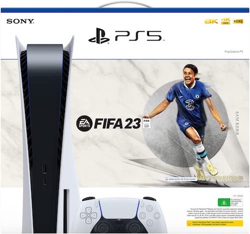 【Pre-Order】Sony 索尼 PlayStation5 光驱版 PS5次世代游戏主机 + FIFA 23 套装