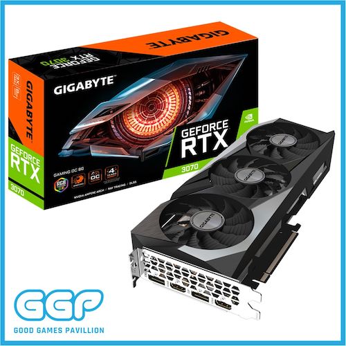 GIGABYTE 技嘉 NVIDIA GeForce RTX 3070 Gaming OC 8GB 独立显卡 游戏显卡 – 8折优惠！