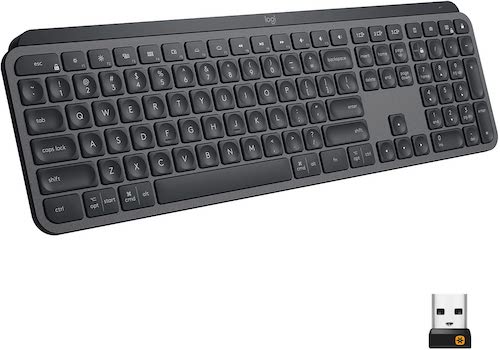 Logitech 罗技 MX Keys 双模无线薄膜键盘 超薄蓝牙键盘 智能背光 – 6折优惠！