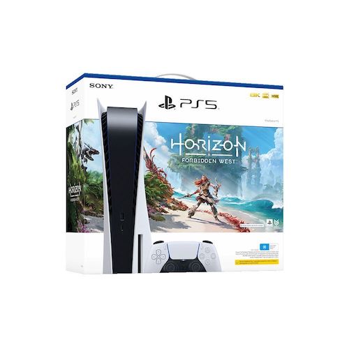 Sony 索尼 PlayStation5 光驱版 PS5次世代游戏主机 + Horizon Forbidden West 套装 – 9折优惠！