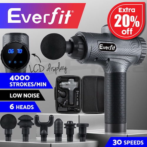Everfit 运动筋膜枪 放松按摩枪 – 5折优惠！