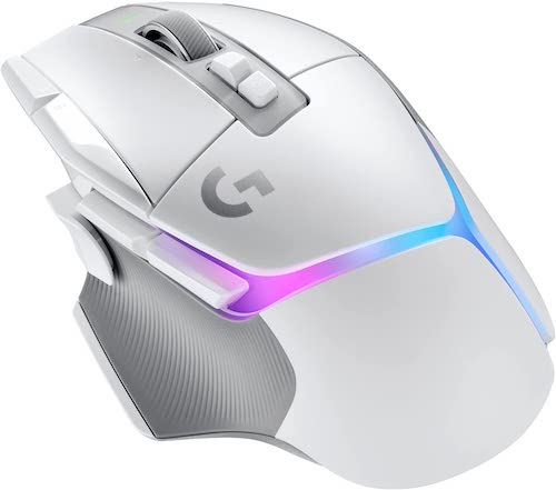 Logitech 罗技 G502 X Plus 无线电竞鼠标 RGB灯效 白色 – 7折优惠！