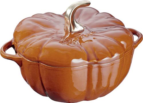 Staub Cocotte Pumpkin 珐琅锅 南瓜铸铁锅 24cm/3.45L – 5折优惠！