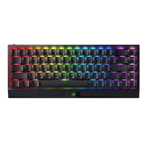 Razer 雷蛇 BlackWidow V3 Mini 65%紧凑型无线游戏机械键盘 Chroma RGB 绿轴 – 4折优惠！