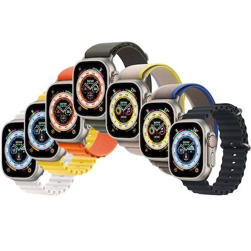 Apple 苹果 Watch Ultra 智能手表 49mm GPS + Cellular 钛金属表壳 – 85折优惠！
