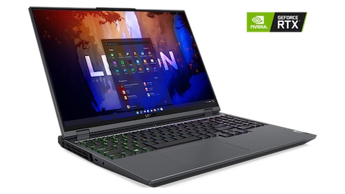 Lenovo 联想 Legion 5 Pro 拯救者 16英寸游戏笔记本电脑（R7-5800H、16GB、512GB、RTX3050 Ti）- 7折优惠！