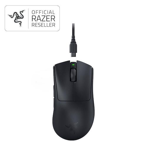 Razer DeathAdder V3 Pro 雷蛇炼狱蝰蛇 专业版人体工学无线游戏鼠标 – 6折优惠！