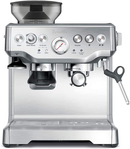 Breville 铂富 the Barista Express 半自动意式咖啡机 多功能咖啡机 BES870BSS – 8折优惠！
