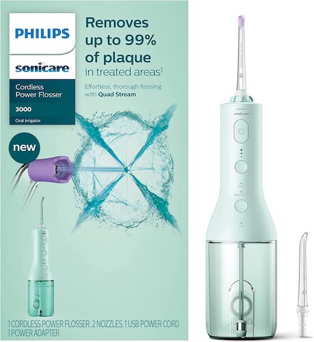 Philips 飞利浦 HX3806/33 电动冲牙器 无线水牙线 - 6折优惠！