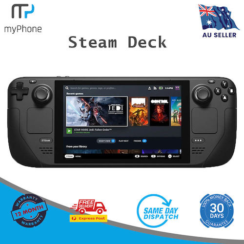 Valve Steam 蒸汽 Deck 游戏掌机 掌上游戏机 64GB – 8折优惠！