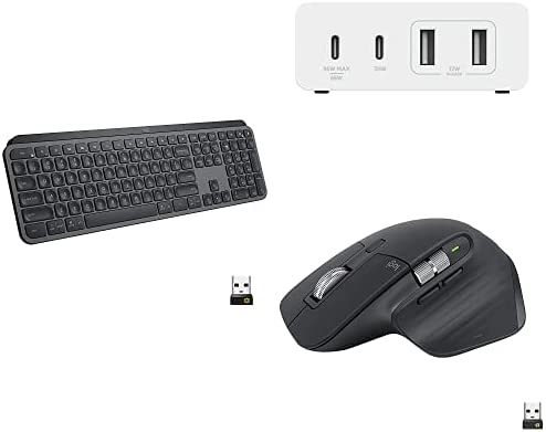 办公3件套：罗技 MX Keys 无线蓝牙键盘 + Master 3S 无线鼠标 + Belkin BoostCharge Pro GaN 4口充电头 – 7折优惠！
