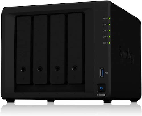 Synology 群晖 DS923+ 双核心4盘位 NAS网络存储服务器 – 7折优惠！