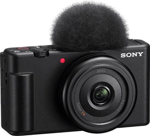 Sony 索尼 ZV-1F 1英寸数码相机 Vlog相机 黑色 – 7折优惠！